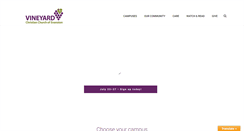 Desktop Screenshot of evanstonvineyard.org